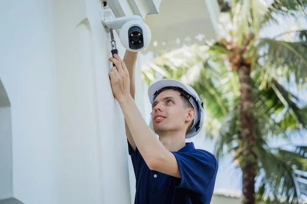 tecnico-instala-camara-cctv-fachada-edificio-residencial
